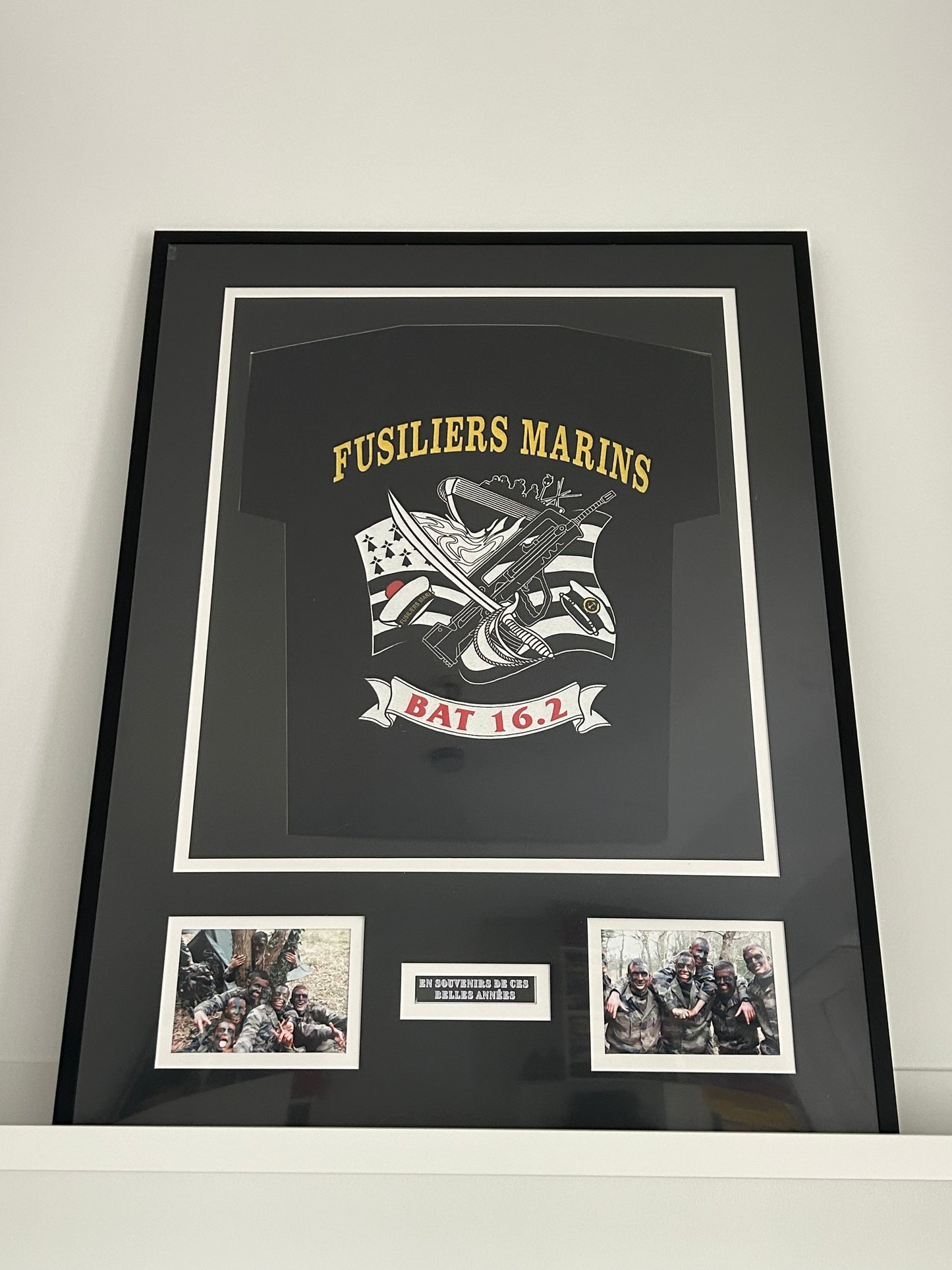 cadre pour t-shirt 60x80 en aluminium noir