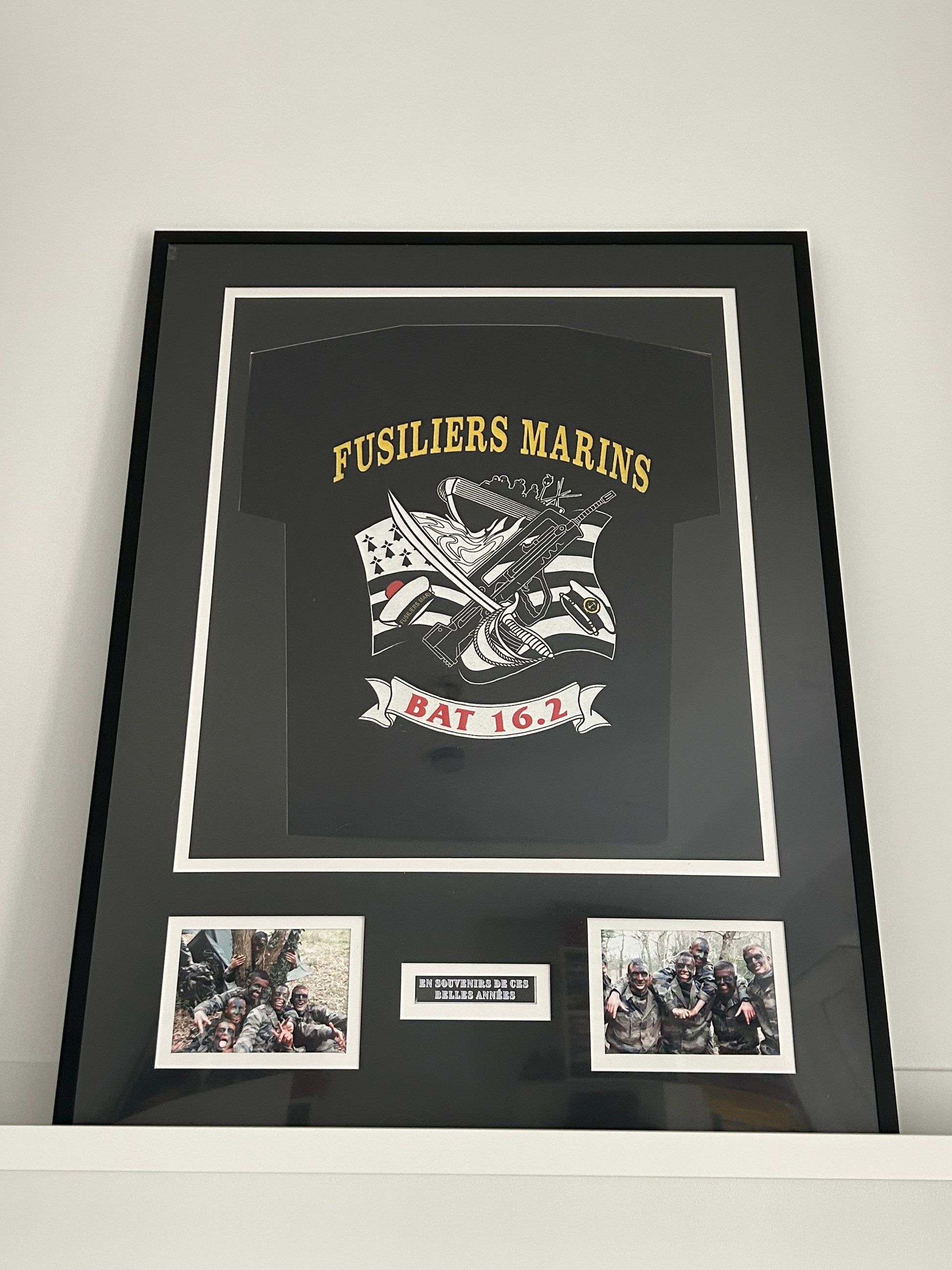 cadre pour t-shirt 60x80 en aluminium noir