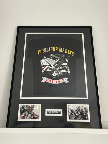 cadre pour t-shirt 60x80 en aluminium noir